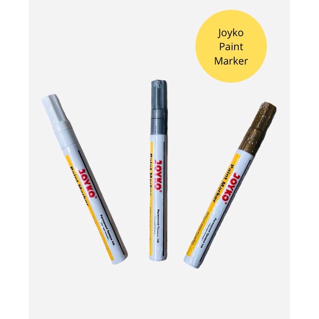Joyko Paint Marker | Spidol Gold Joyko | Spidol Silver Joyko | Spidol Putih joyko