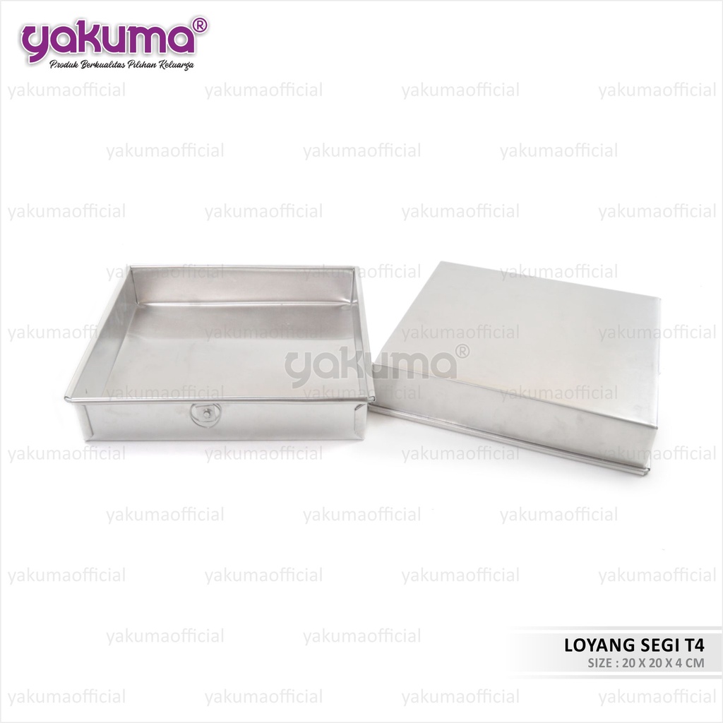 LOYANG SEGI / KOTAK 20 x 20 x 4 CM