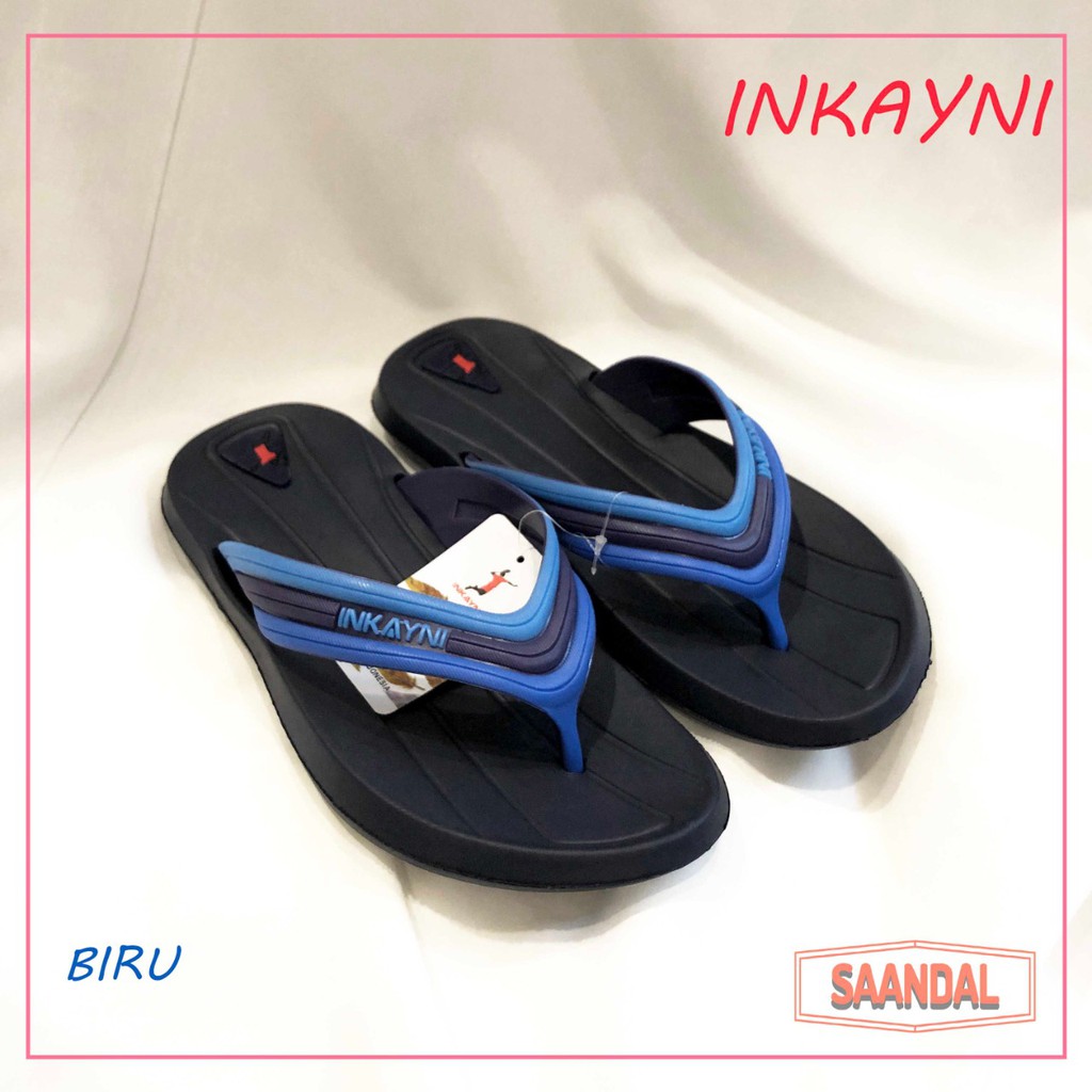 Sandal Jepit Karet Pria Inkayni YK6008 (BISA SATUAN)