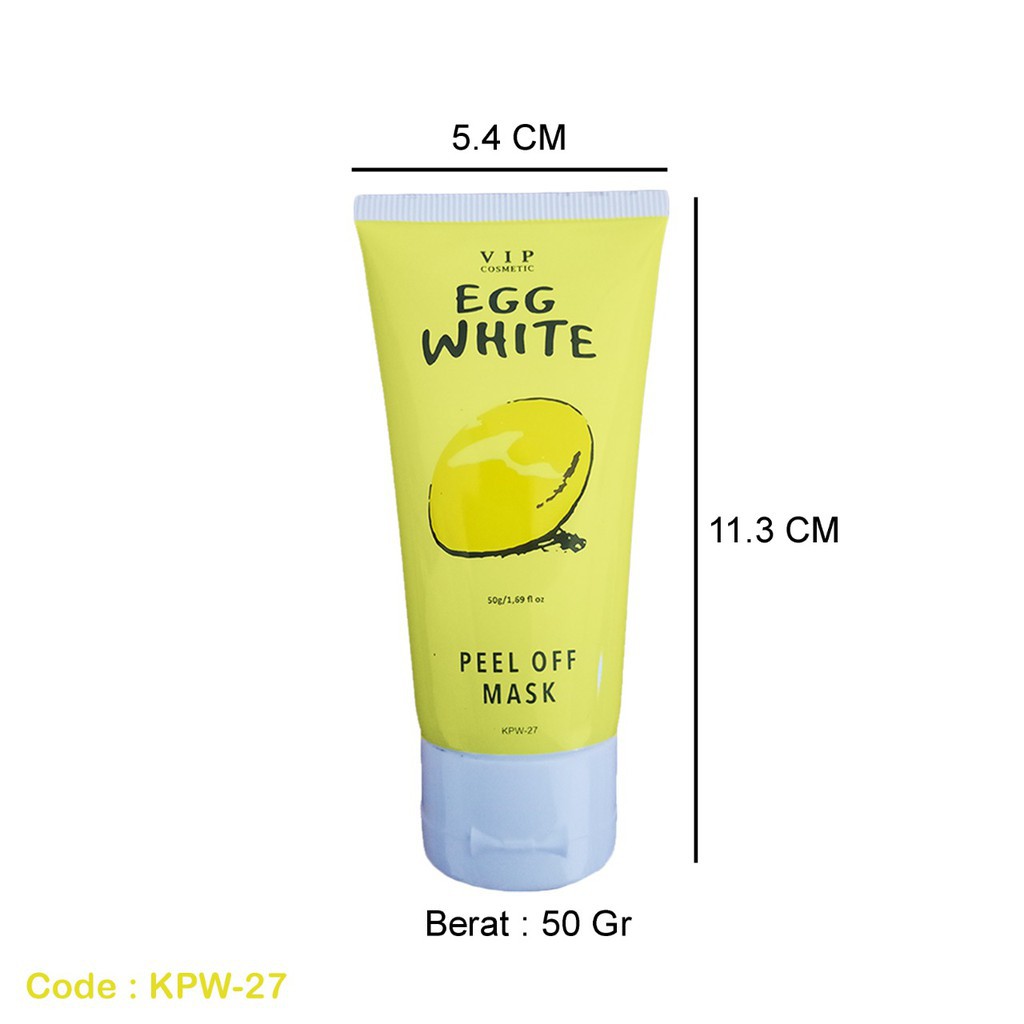 HANASUI / SYB MASKER TELUR ORIGINAL/ VIP EGG WHITE MASK SYB - BPOM HANASUI/ COCOTTEE EGG MASK