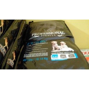 Profesional formula dog food puppy lamb 18kg khusus ekspedisi