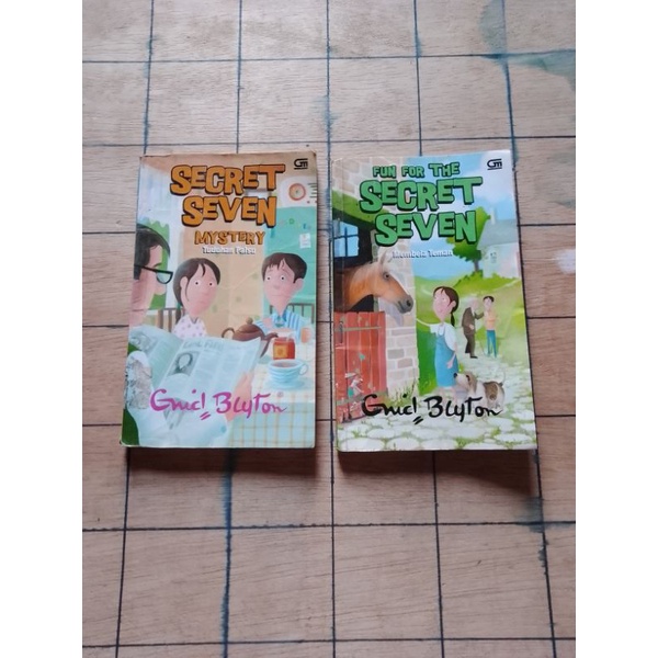 Jual Buku Ori Paket 2 Novel SAPTA SIAGA Secret Seven Mystery Tuduhan Palsu Fun For Secret