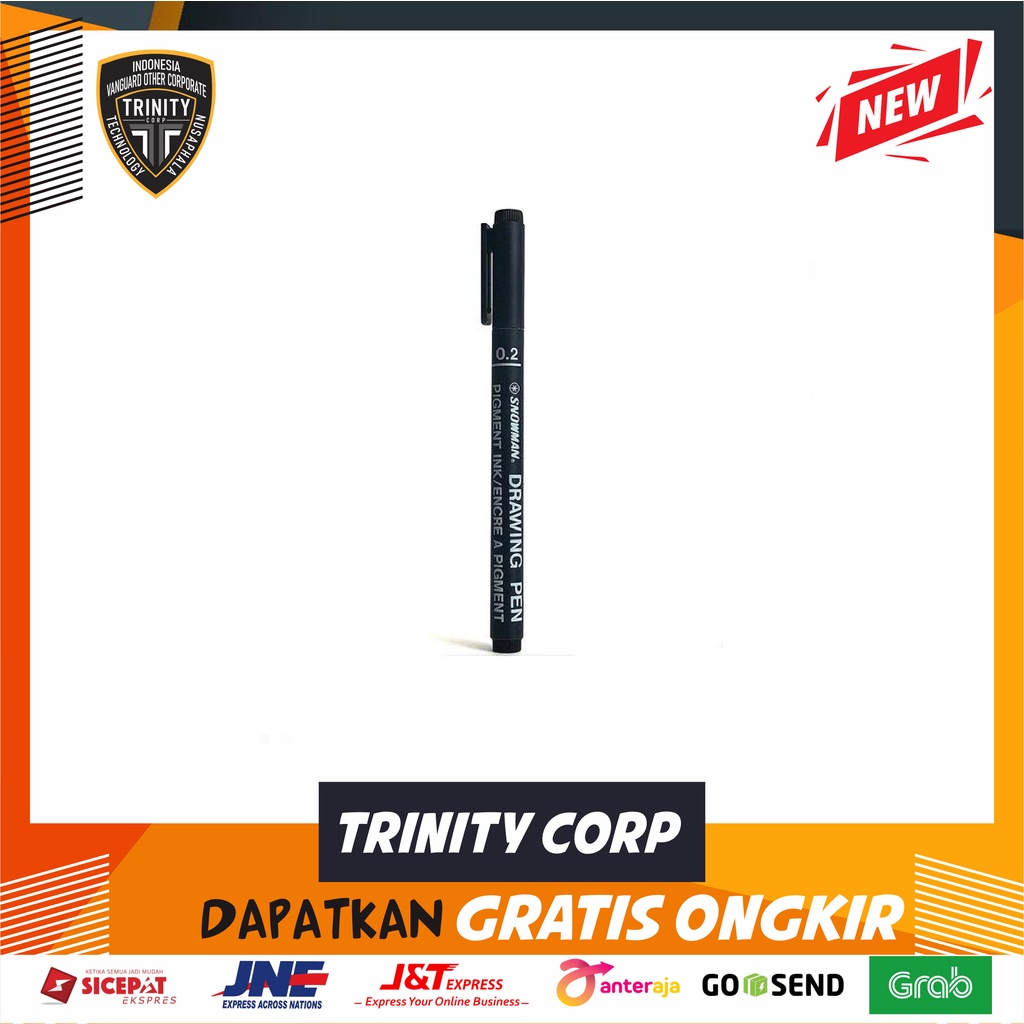 

Snowman Drawing Pen FT-700 0,2 Per Pcs