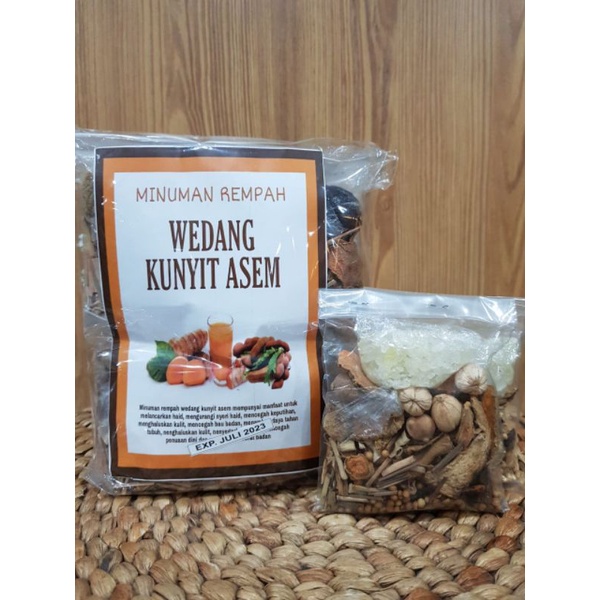 

Wedang Rempah Kunyit Asam