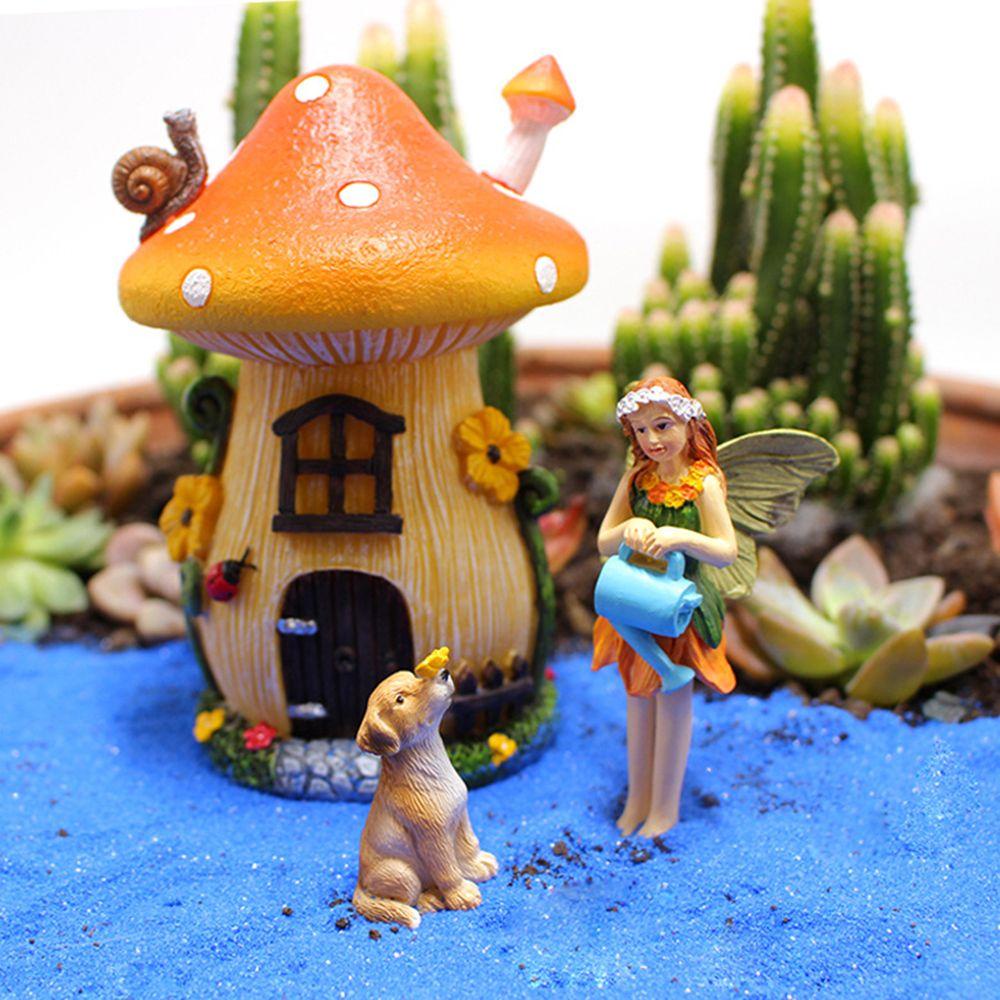 Suyo Miniatur Patung Gnome Untuk Dekorasi Taman / Outdoor