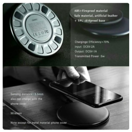 REMAX RP-W10 Infinite Wireless Charger Small - Wireless Charging