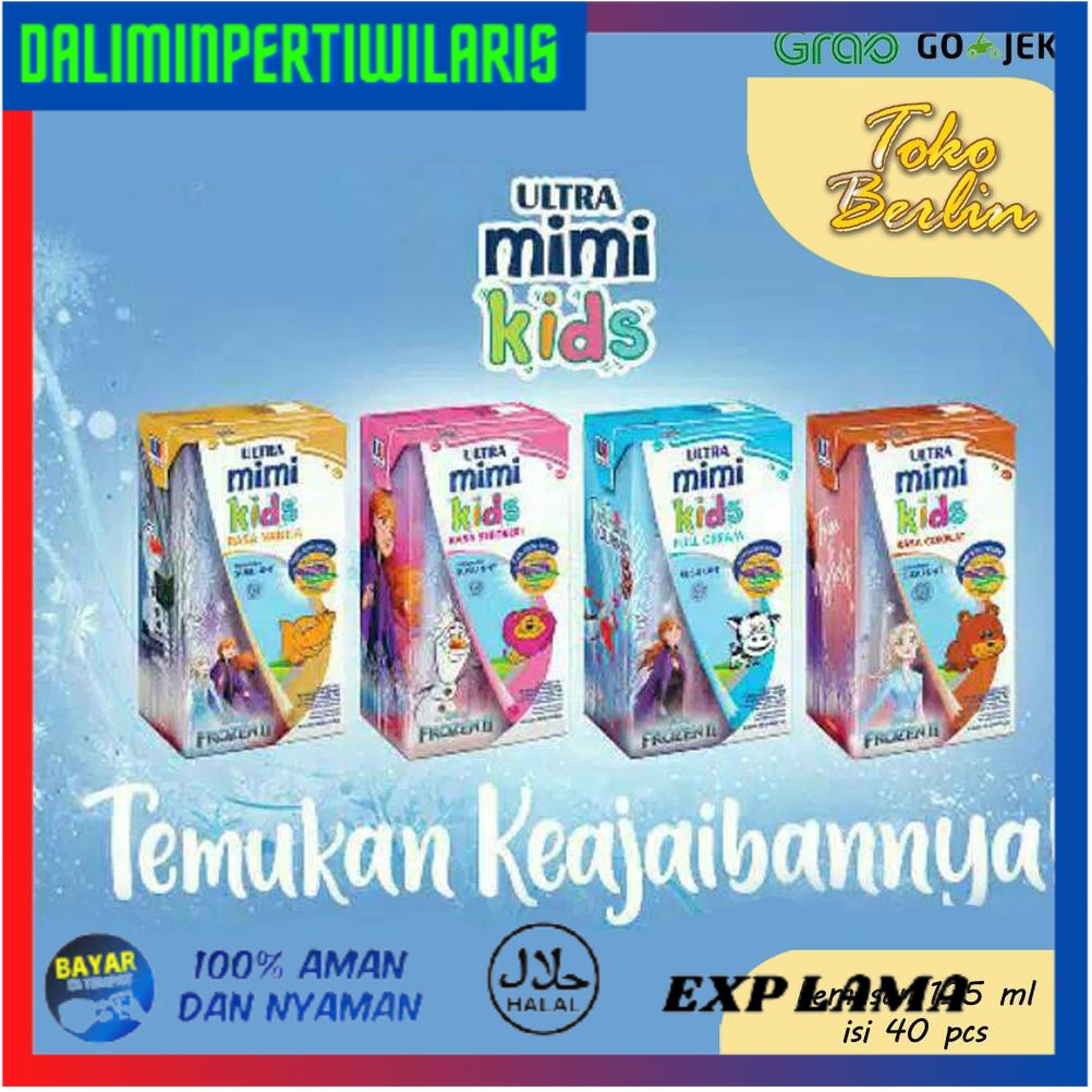 

( BISA COD ) SUSU ULTRA MIMI 125 ML ALL VARIAN ISI 40 PCS PRODUK TERBATAS [Kode 1|Kode 2|Kode 3|Kode