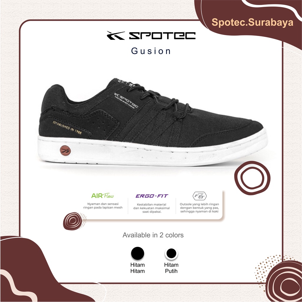 Jual Sepatu Sneaker Spotec GUSION | Shopee Indonesia