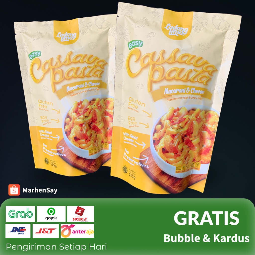 

pasta mac and cheese ladang lima gluten free