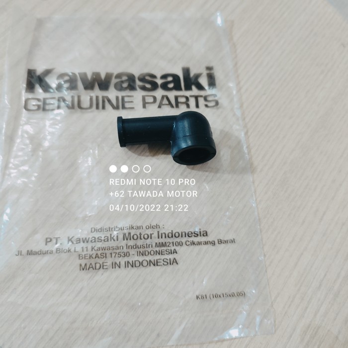 KARET TUTUP KABEL DINAMO STATER MOTOR KAWASAKI UNIVERSAL