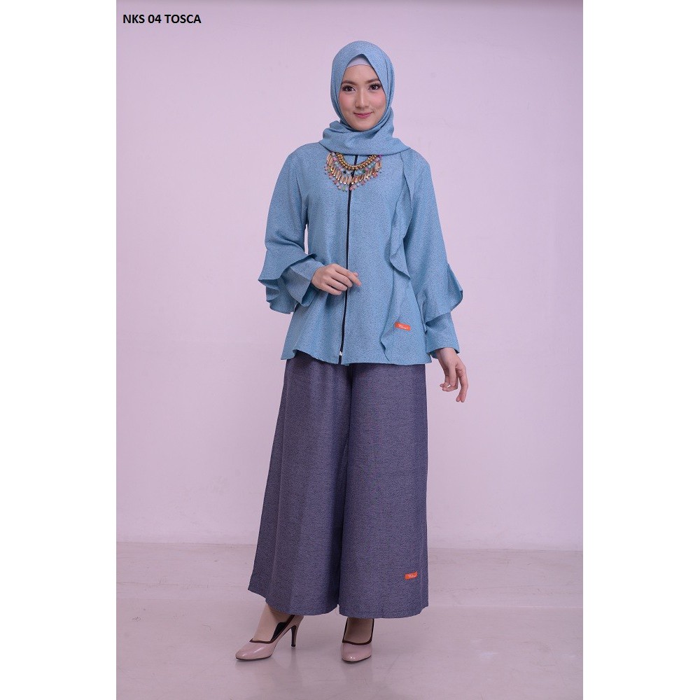 NIBRAS KULOT SETELAN NKS 04 / CELANA KULOT / SETE;AN KULOT / SET KULOT BLOUSE
