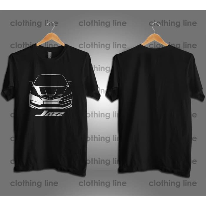 KAOS MOBIL HONDA JAZZ RS SILUET