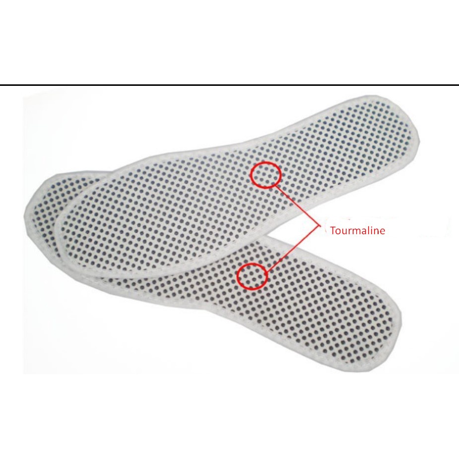 Terapi Pemanas Kaki Insole Sepatu Kesehatan Alat Terapi Telapak Kaki Kebas Kesemutan Self Heating Tourmaline