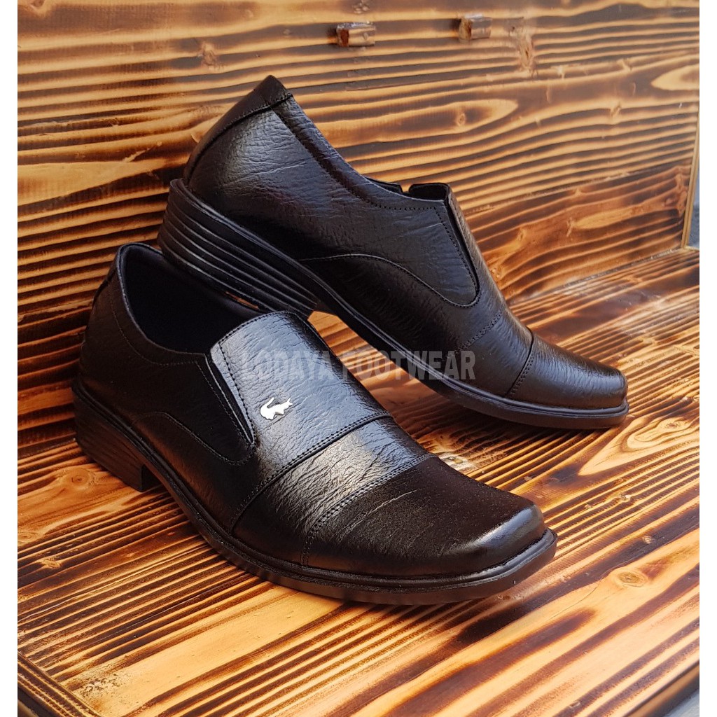 Sepatu Pantofel Kulit Sapi Asli Garut Pria Kantor-3