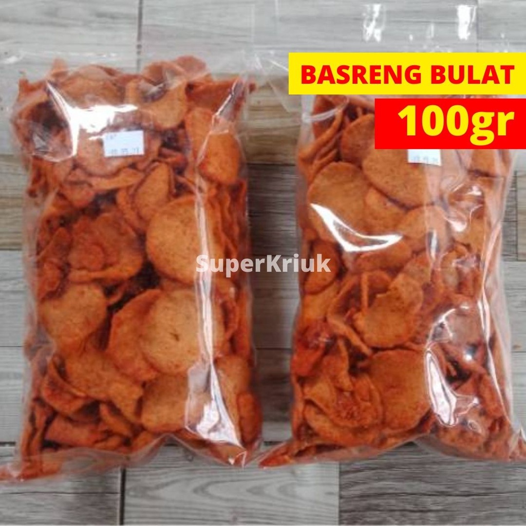 

Basreng Bulat Bakso Goreng Bulat Pedas Daun Jeruk 100gr