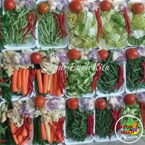 

Aneka sayur racik / Sayur siap masak Segar Mantab