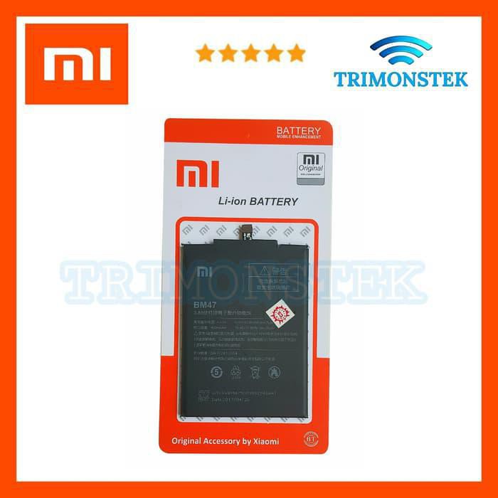 Baterai Battery Xiaomi BM47 for Redmi 3 Redmi 3 Pro Original