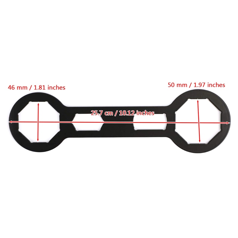 Kiss Professional Fork Wrench 46/50mm Alat Motor Trail Digunakan Untuk CRF450 CRF250R