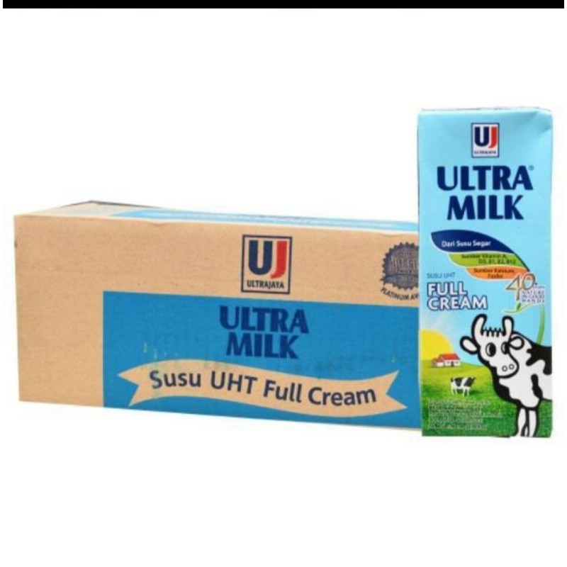 Susu ultra full cream 200ml 1dus