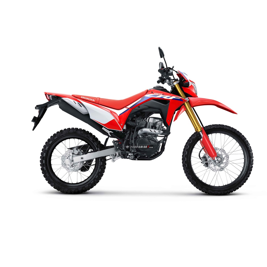 sticker striping motor Honda CRF 150 L 2022 EXTREME RED