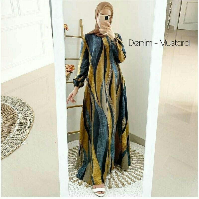 Gamis rayon viscose homey dress terlaris