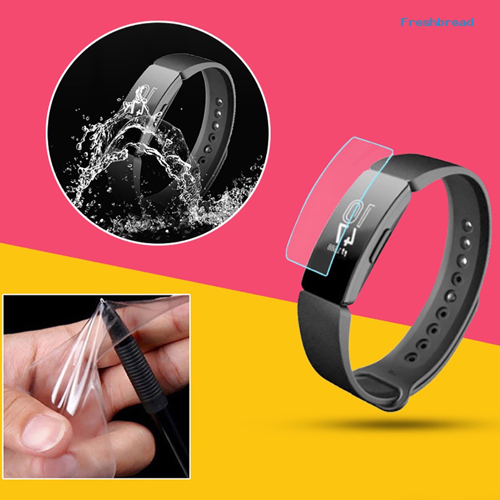 Terlaris 1/2Pcs High Clear TPU Screen Protector Film for Fitbit Inspire HR/Fitbit Inspire