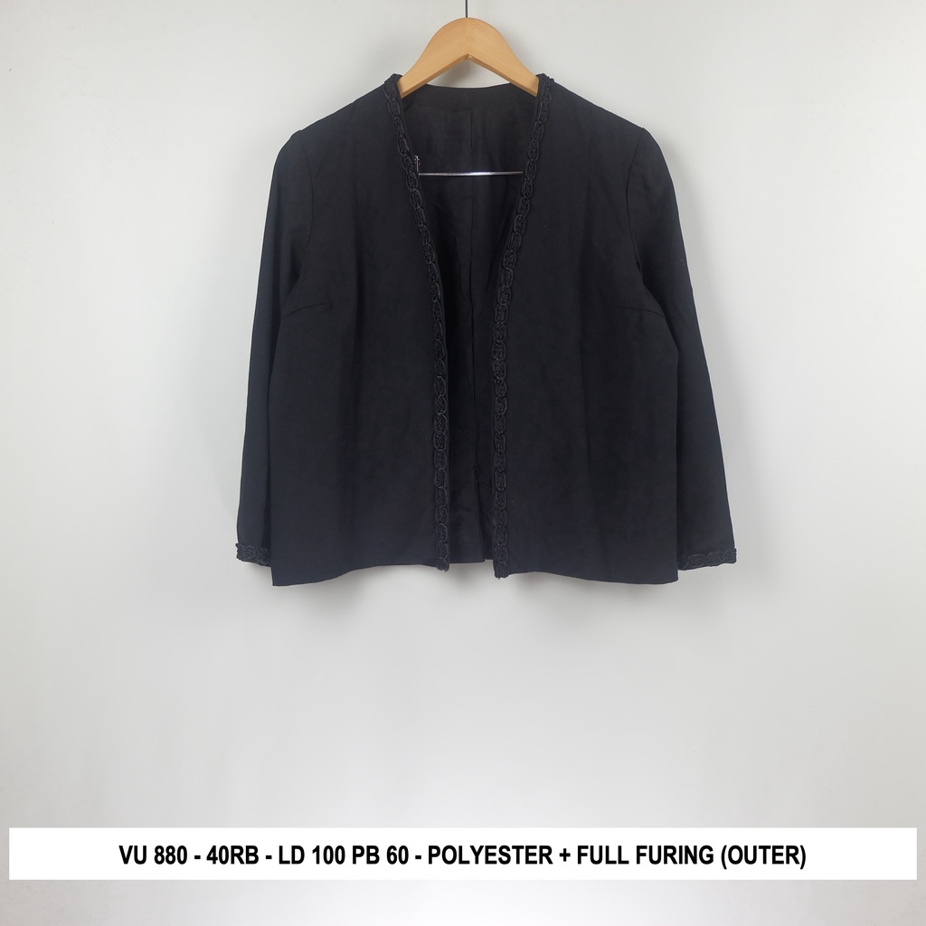 Thrift Blouse Vintage | Kode V4-VU 880