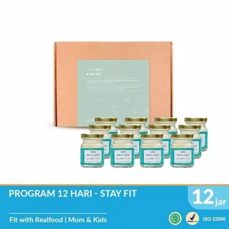 

Realfood Stay Fit 12 Jar / Minuman Sarang Burung Walet