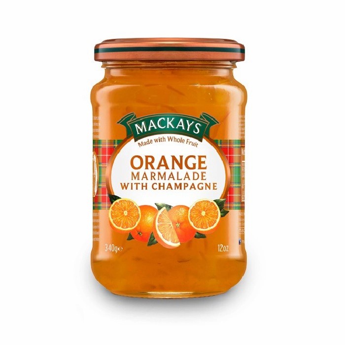 

selai orange marmalade with champagne mackays 340