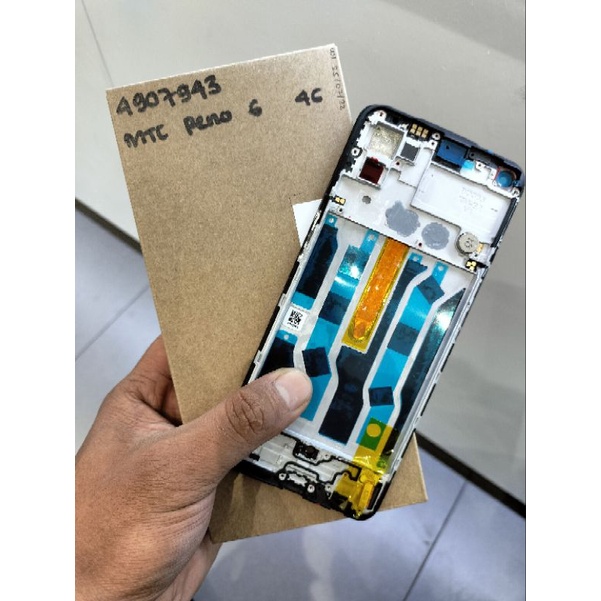 FRAME BEZZEL LCD OPPO RENO 6 4G ORIGINAL COPOTAN