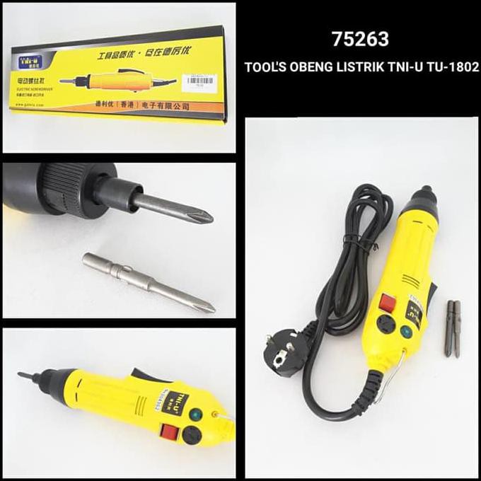 Obeng Listrik Tni-U Tu-1802 (220V)