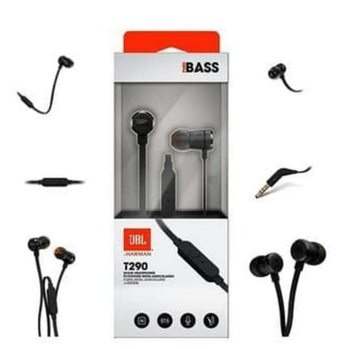 Jbl T290 Original Headset Asli 100%