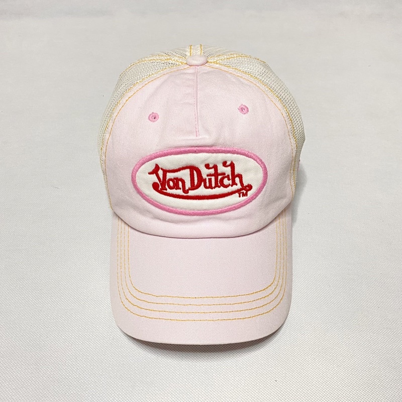 Pink Von Dutch trucker hat