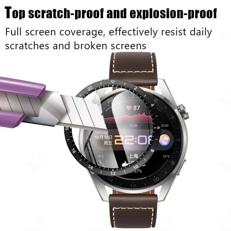 Pelindung Layar Tempered Glass 3D Untuk Huawei GT 2 3 Pro GT2e 42mm 46mm Watch 3 Pro 43mm 46mm Honor magic 2