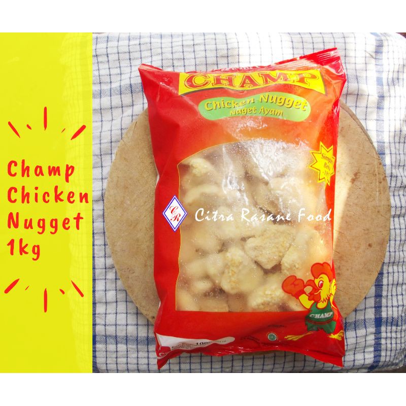 

Champ Chicken Nugget / Naget Ayam 1kg