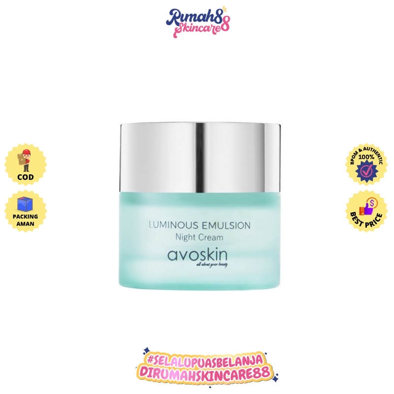 AVOSKIN Luminous Emulsion Night Cream