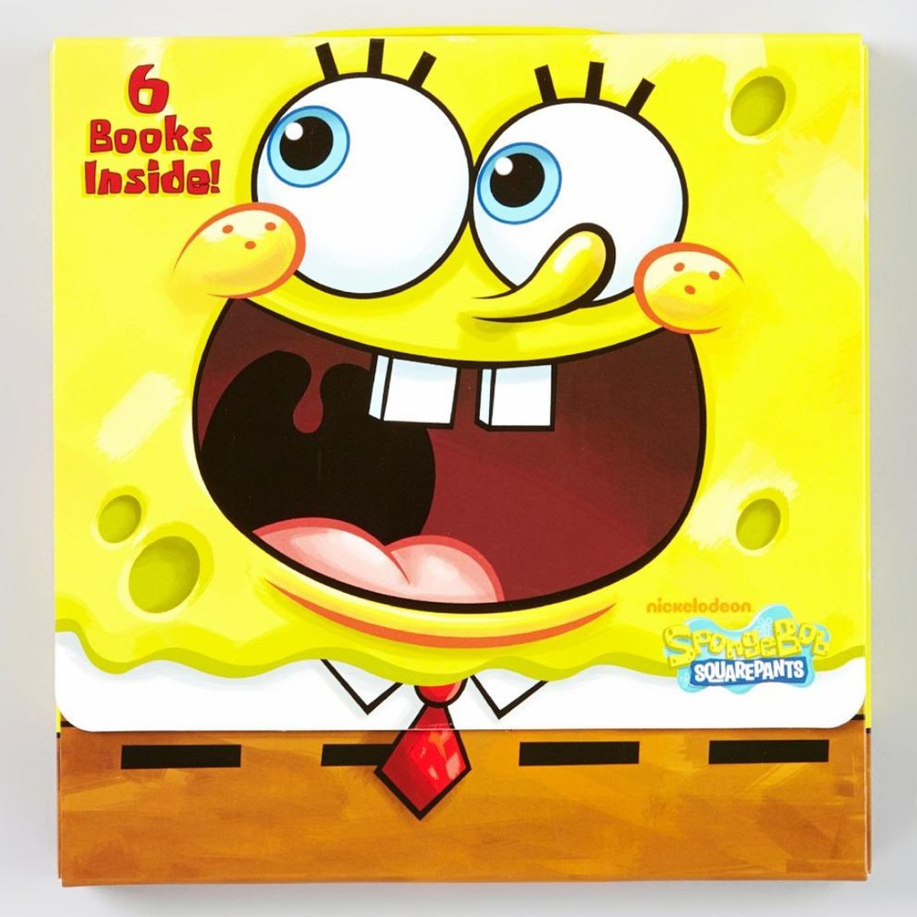 Buku Import Anak Spongebob Squarepants: Happiness to Go Box Set (6 Books)