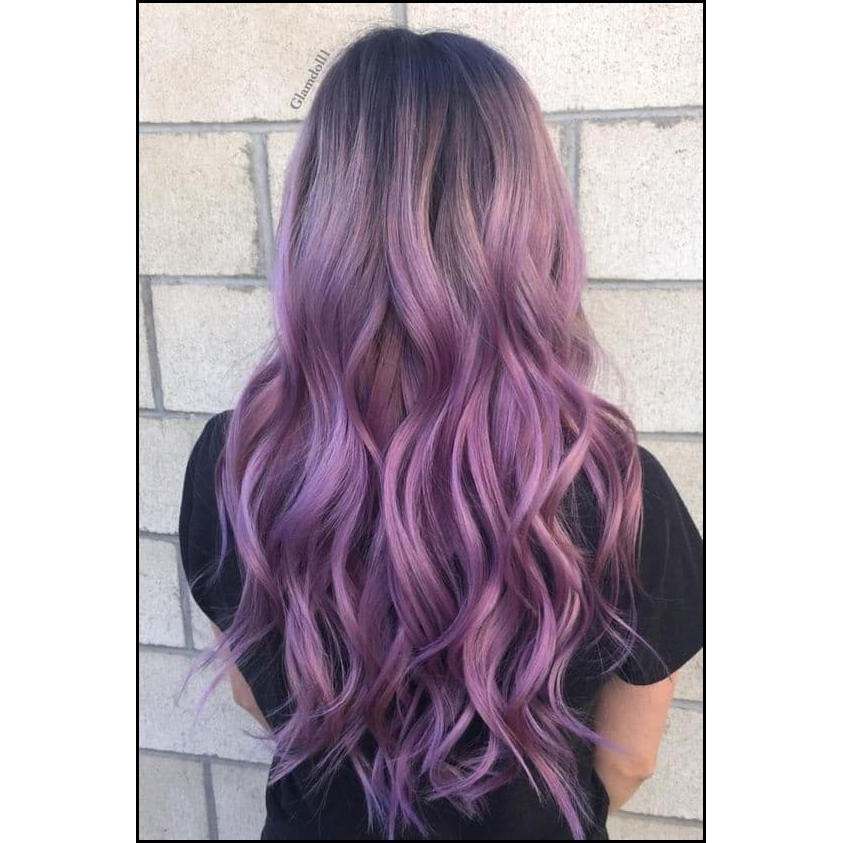 Rambut ungu warna Warna Rambut