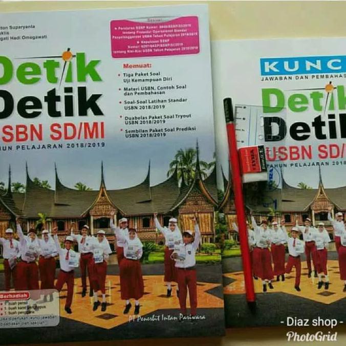 Buku Sekolah - Paket Buku Detik Detik Un Sd/Mi 2018/2019 Intan Pariwara