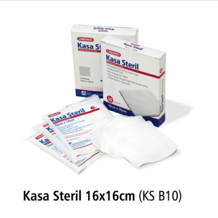 kasa steril onemed16cm x 16cm 10pcs