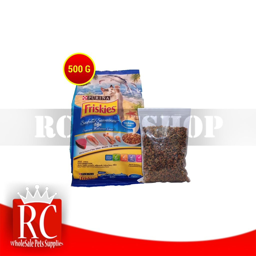 Makanan Kucing Friskies Repacking Cat Food 500 Gram