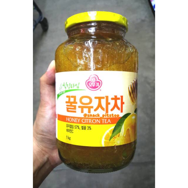 

Ottogi Honey Citron Tea - 1 Kg - Minuman Sehat Selai Sitrun Madu Korea