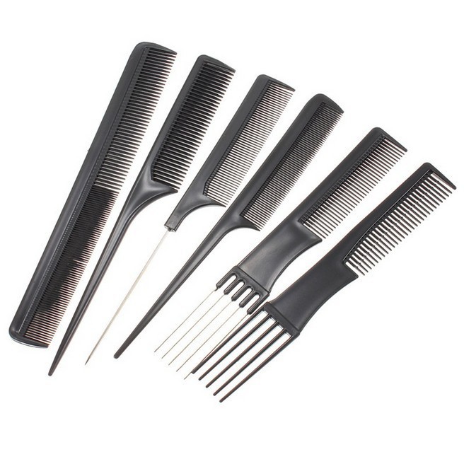 Sisir Rambut Salon Hair Comb 10 Set / Sisir Salon / Set Sisir