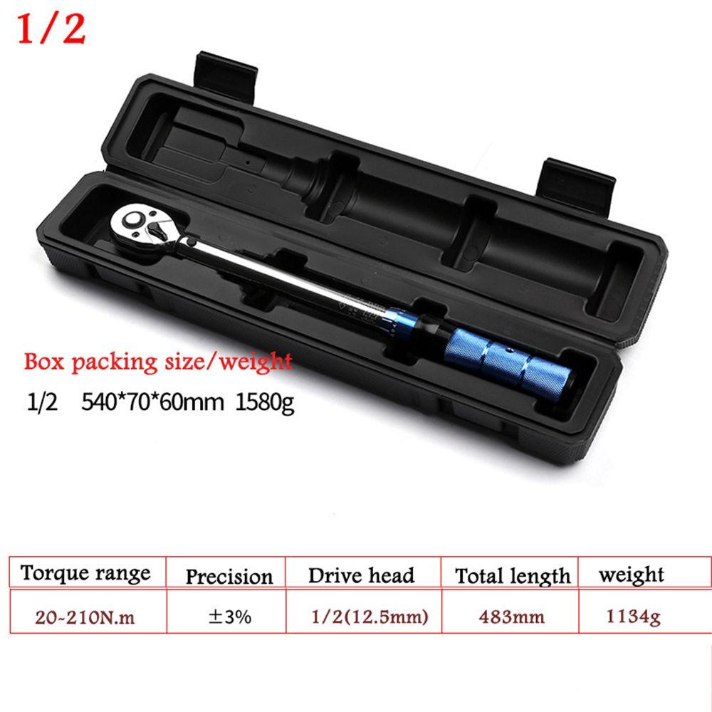 Kunci Torsi SOLIGHTER Kunci Pas Torsi Tinggi Akurat Torsi Mirror Polish 1per4 3/8 1/2 Inch Square Drive