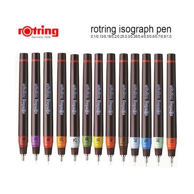 Pulpen - Rotring Isograph Pen