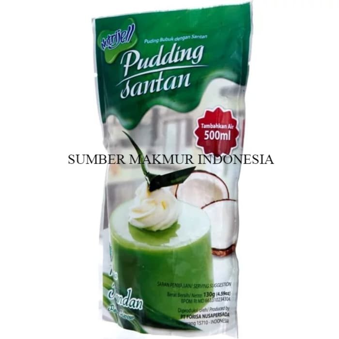 PUDING SANTAN NUTRIJEL RASA PANDAN - ECERAN