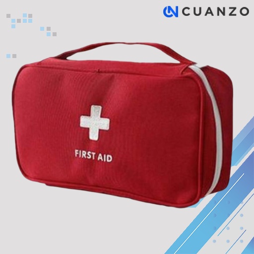 Tas Perlengkapan Obat P3K First Aid Kit / Tas Obat Obatan P3K Medis Travel Traveling Camping Outdoor Pmr Bidan Dokter Pmi Lengkap Mini Kecil Alat Medis Kit Kosong / P3k Mini Kotak Box Lengkap Murah Original