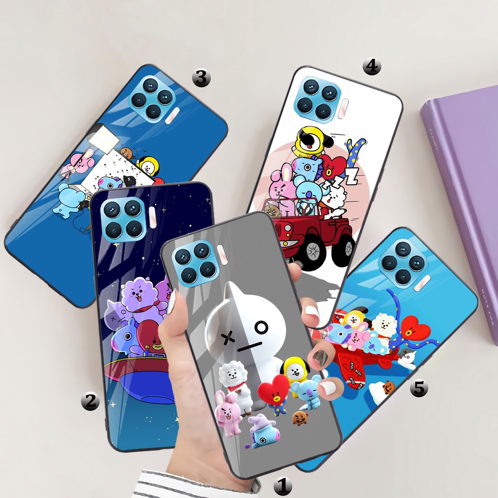 (XS347) Case Glossy OPPO RENO4f/RENO4/A54/A53/A16/A31/A33 Casing Hp OPPO BT 21