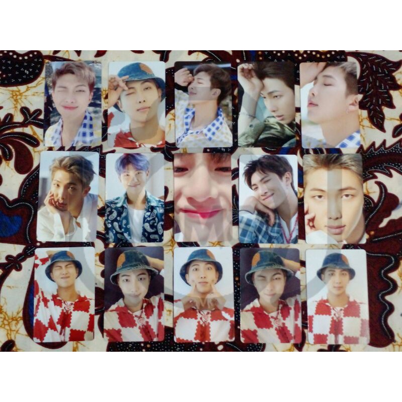 [TAKE ALL 15PC] TAEZOOM Photocard Taehyung Tae V RM Set Dicon 101 Zoom Taehyung Tae V TaeZoom RM Set