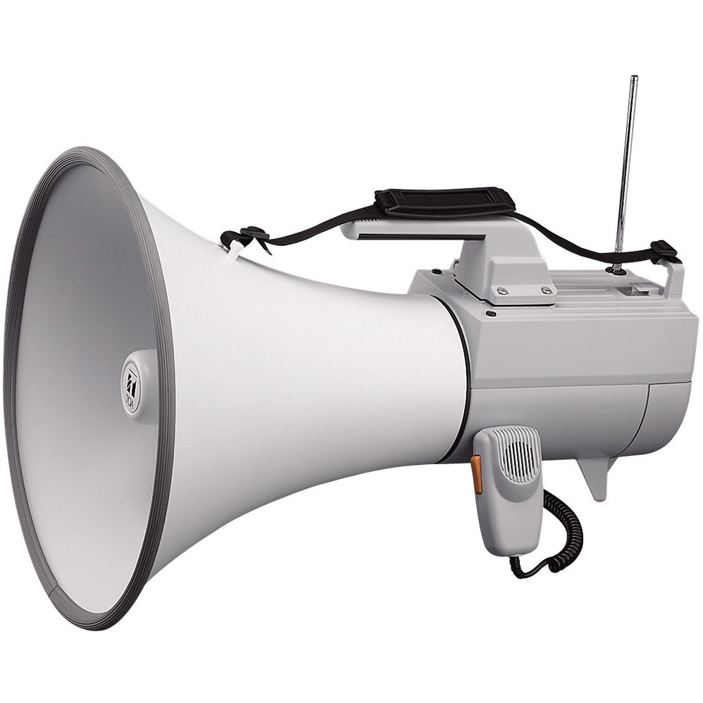 Megaphone TOA ZR-2930W ZR 2930W Shoulder with Whistle Original